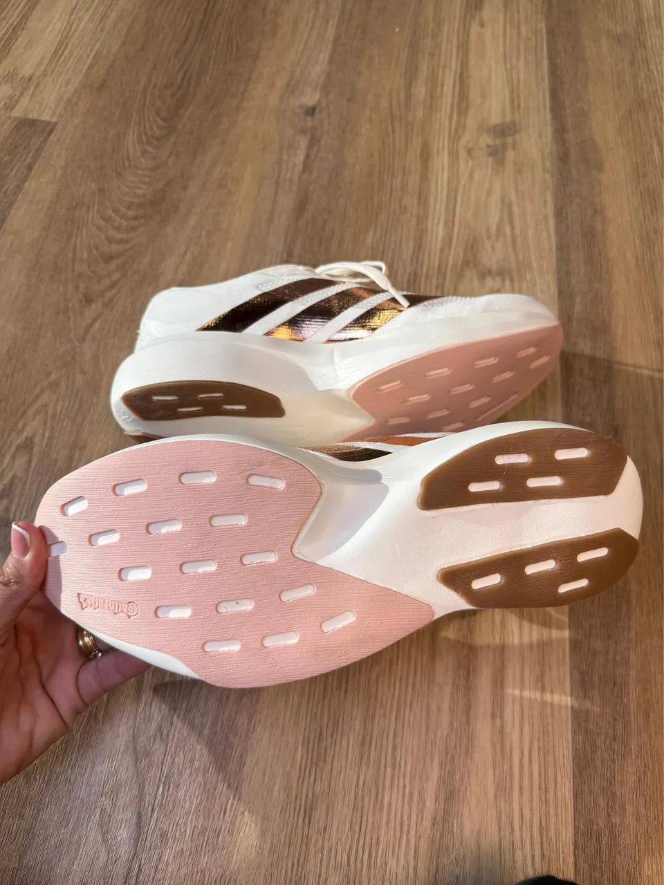 ADIZERO BRANCO ROSE - Foto 3
