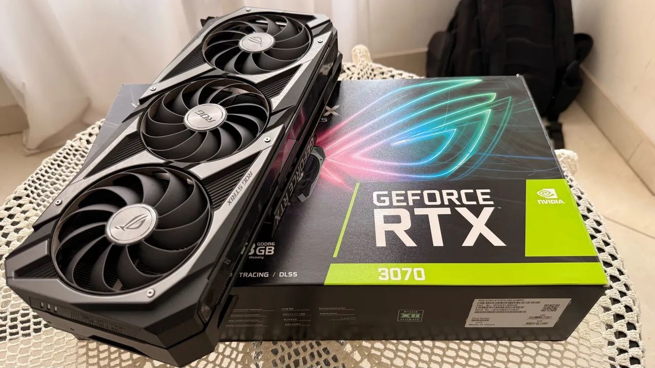 RTX 3070 - ROG STRIX 8GB