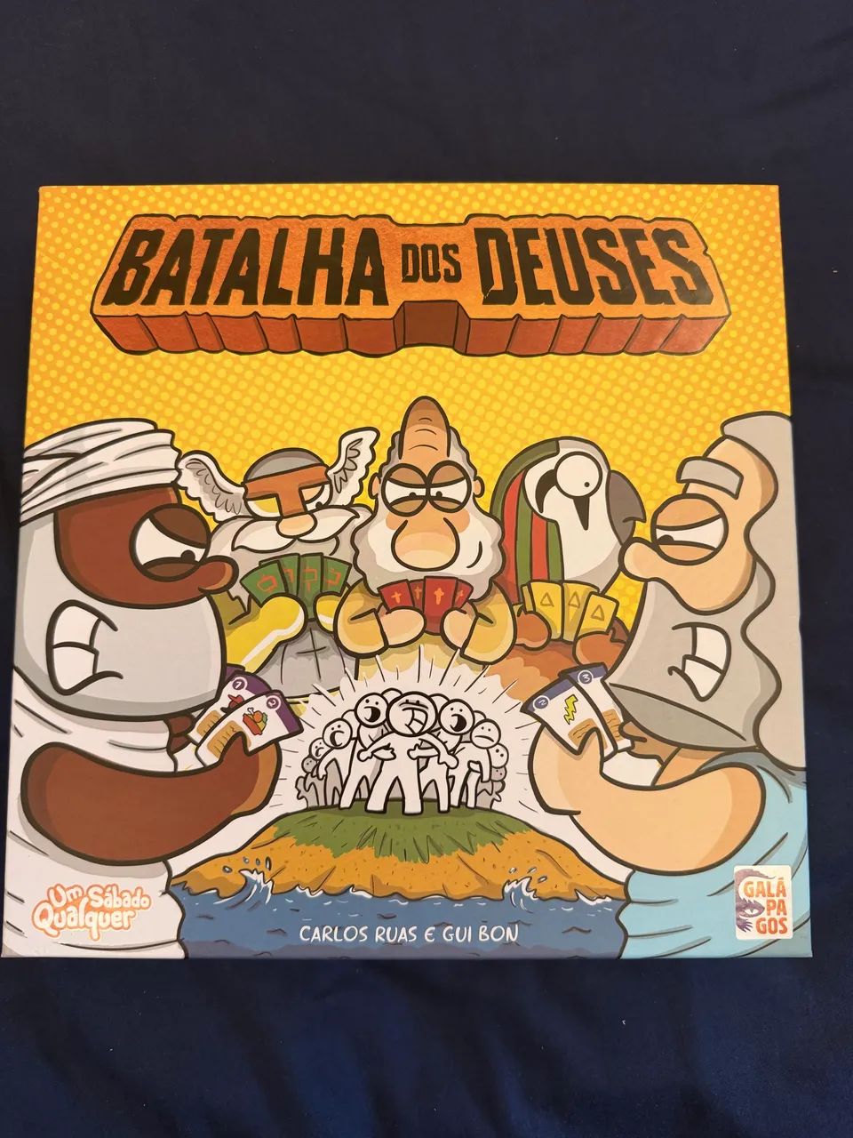 Batalha dos Deuses Galápagos Completo e Sleevado