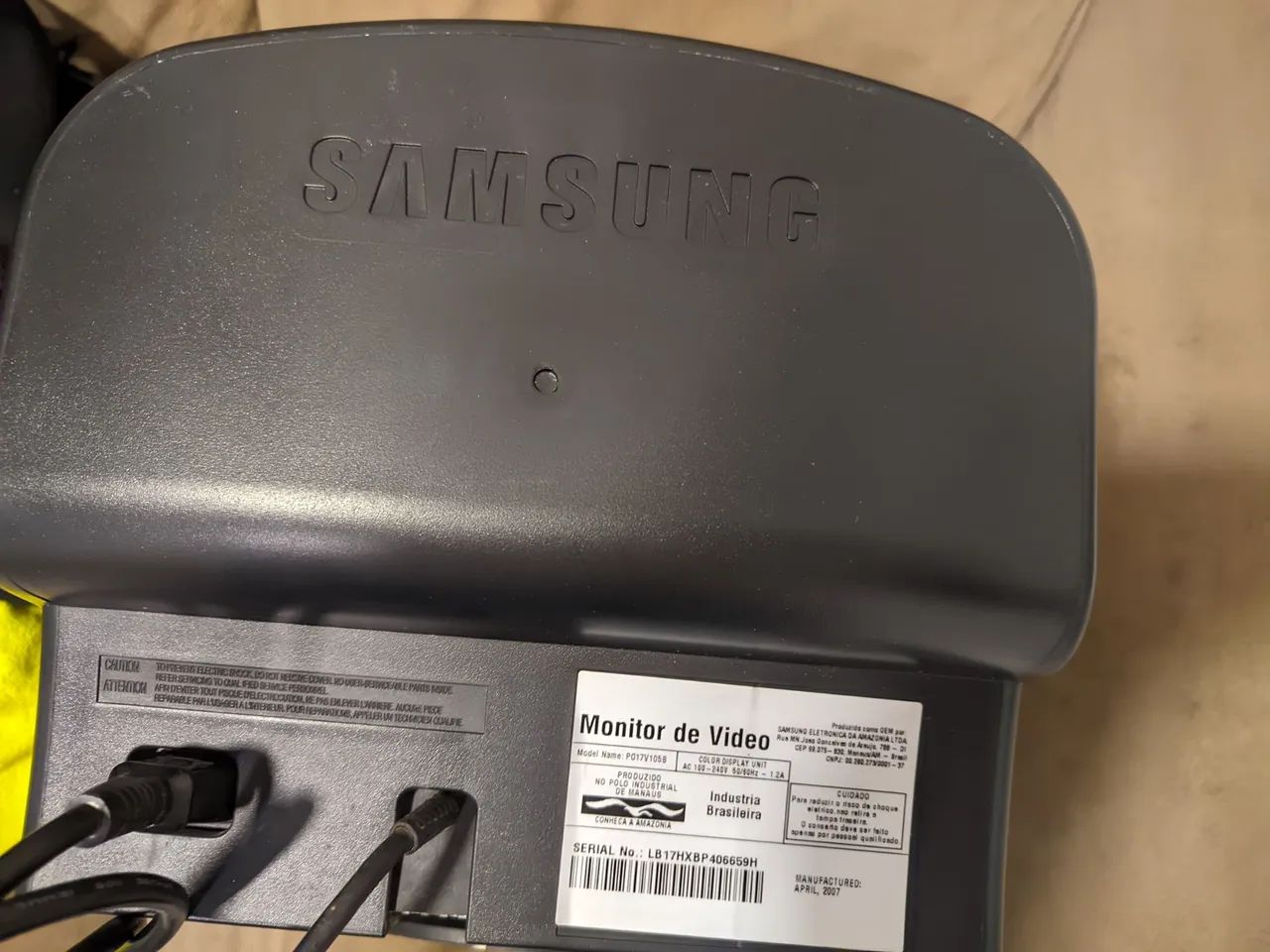 Monitor de tubo CRT 17 - Foto 5
