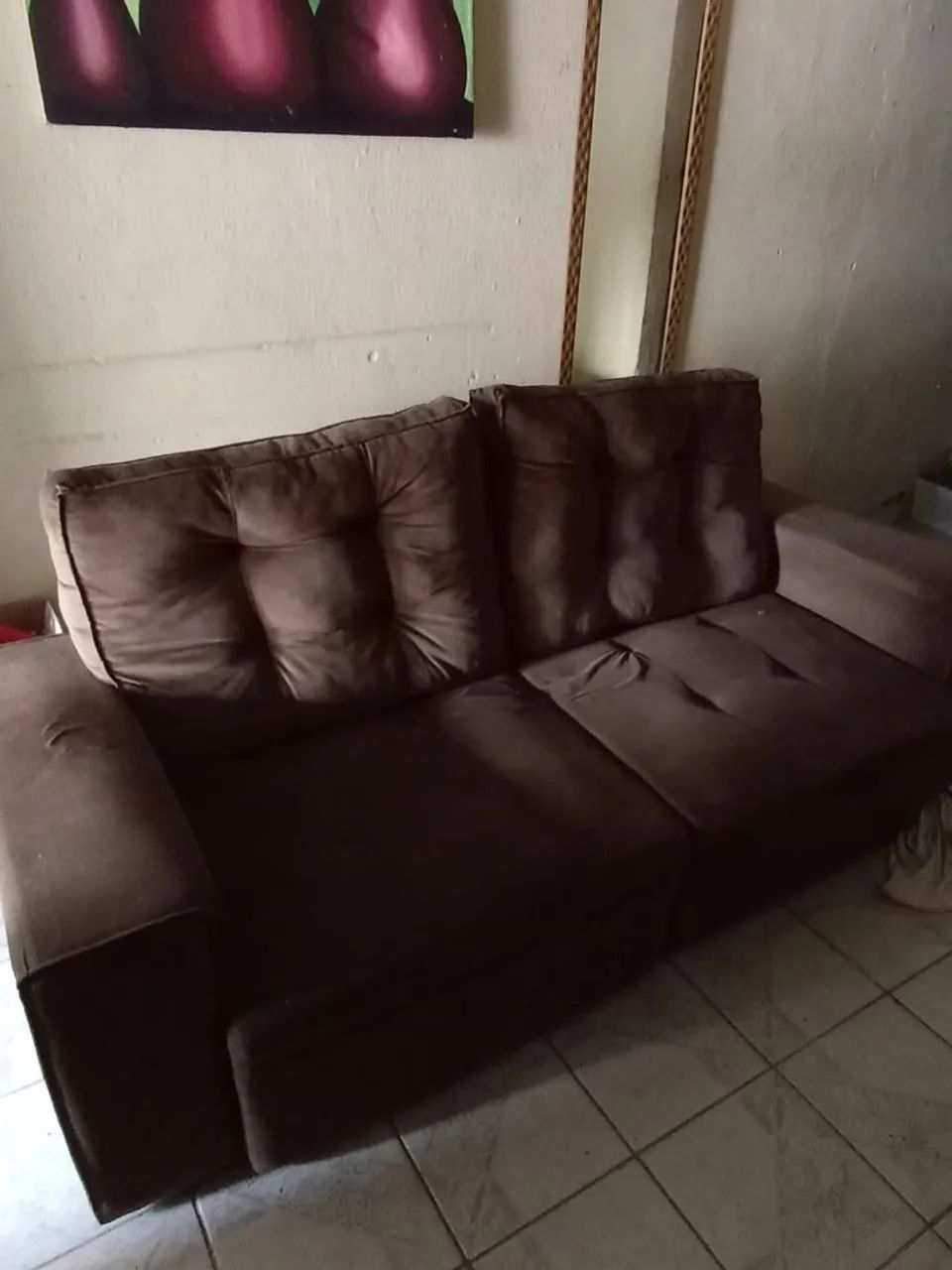 Sofa retratil 3 lugares  - Foto 3