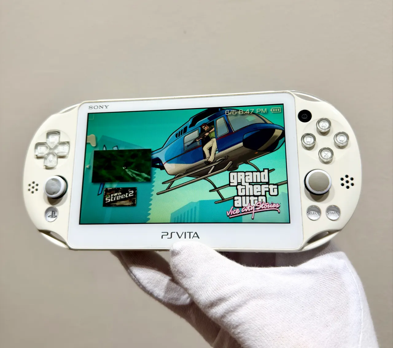 PS Vita TV Value Pack Branco Japonês - Completo Na Caixa - Único