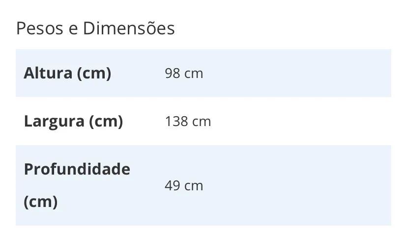 Cômoda fraldário 5 gavetas e 1 porta branco fosco - Foto 6