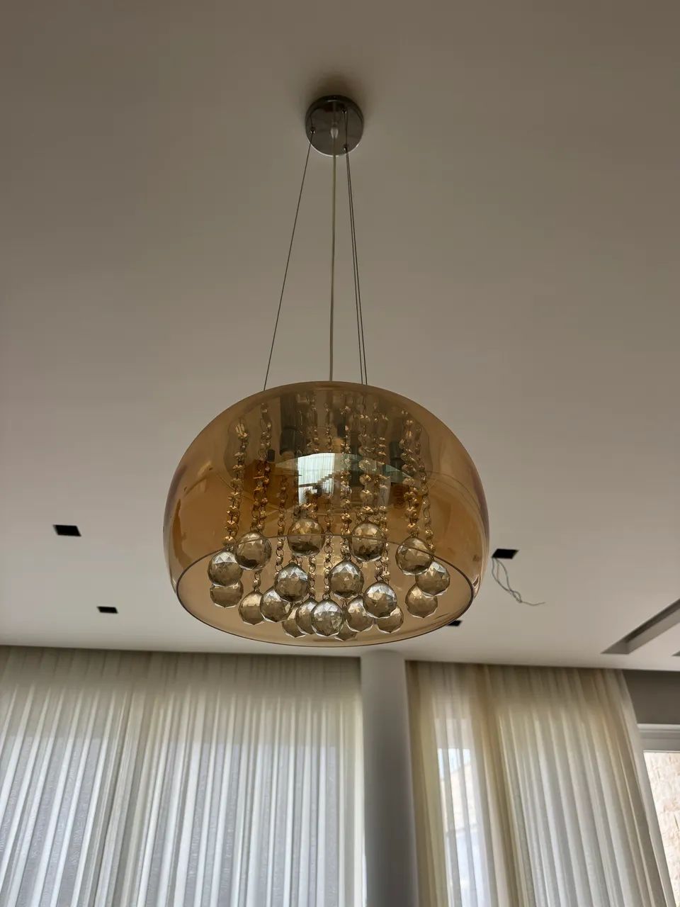LUSTRE 40cm ÂMBAR  - Foto 2