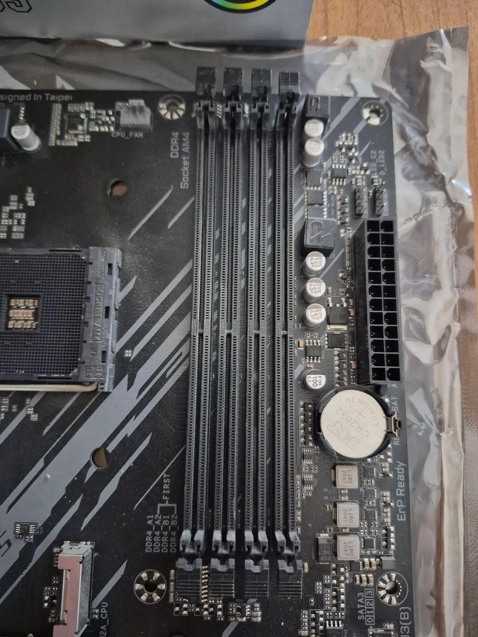 PLACA MÃE AORUS ELITE B550M USADA EM PERFEITO ESTADO! - Foto 2