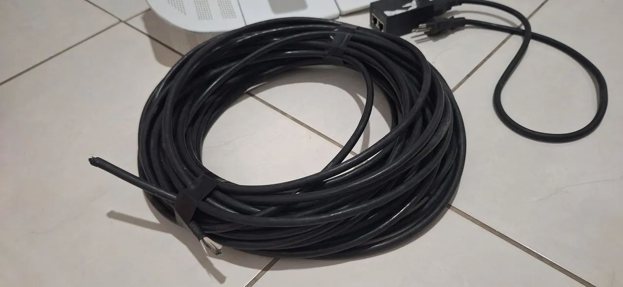 Antena de Internet e mais de 15m de fibra ótica  - Foto 2