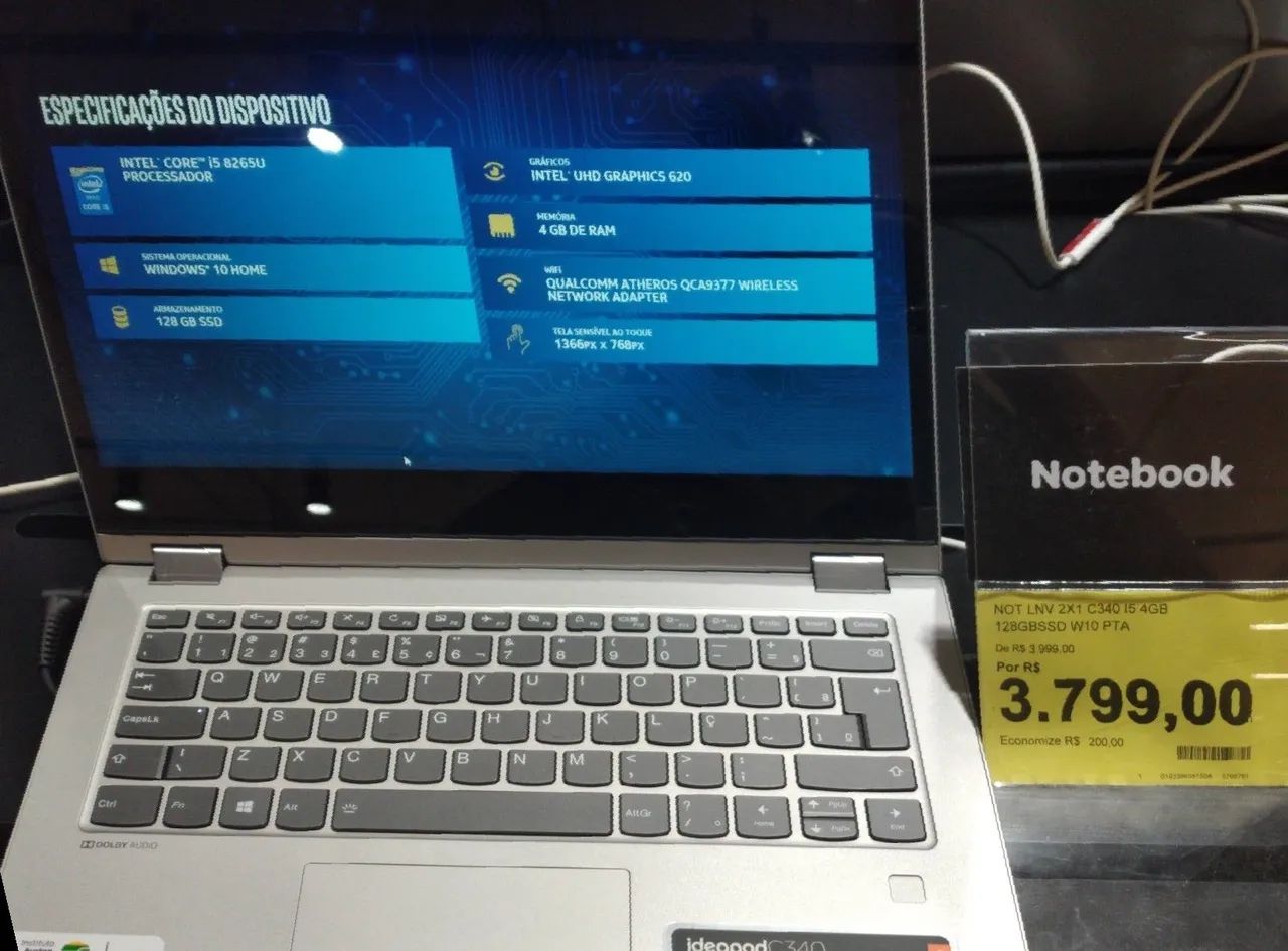 Notebook Lenovo 