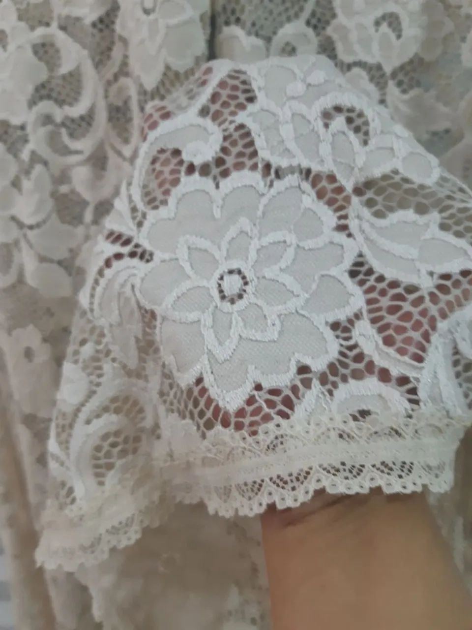 calça flare em renda - Foto 3