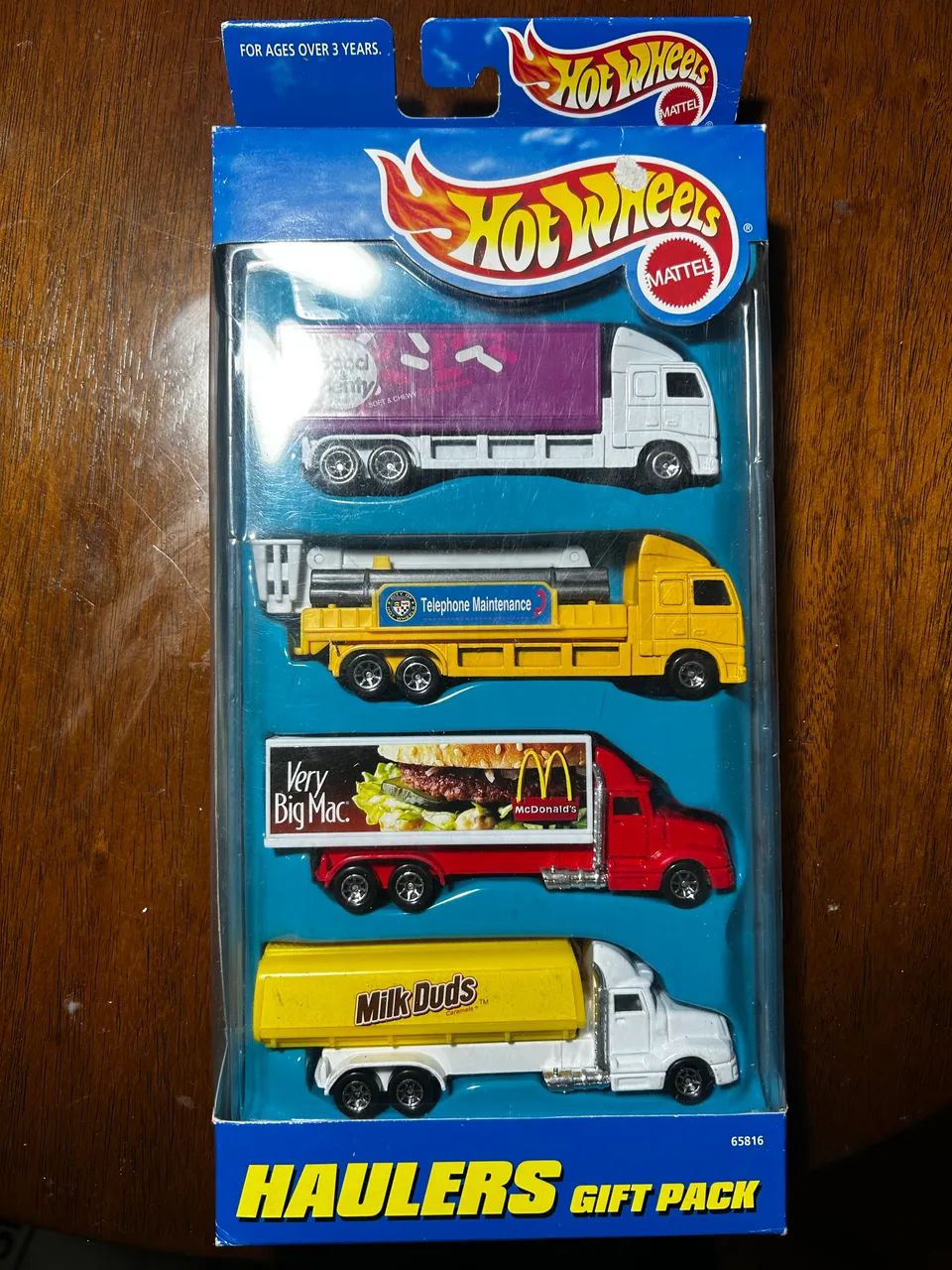 Pack 4 Haulers "Gift Pack" Hot Wheels 1997