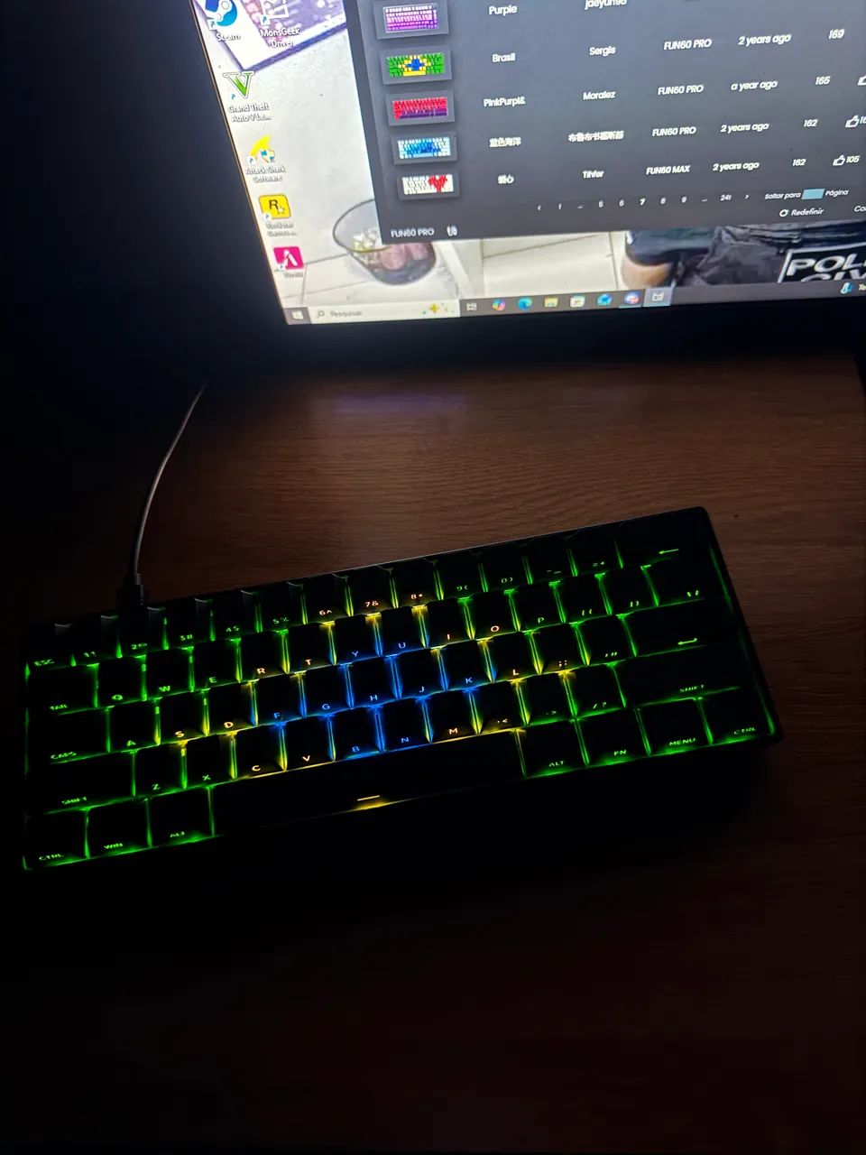 Teclado magnético  