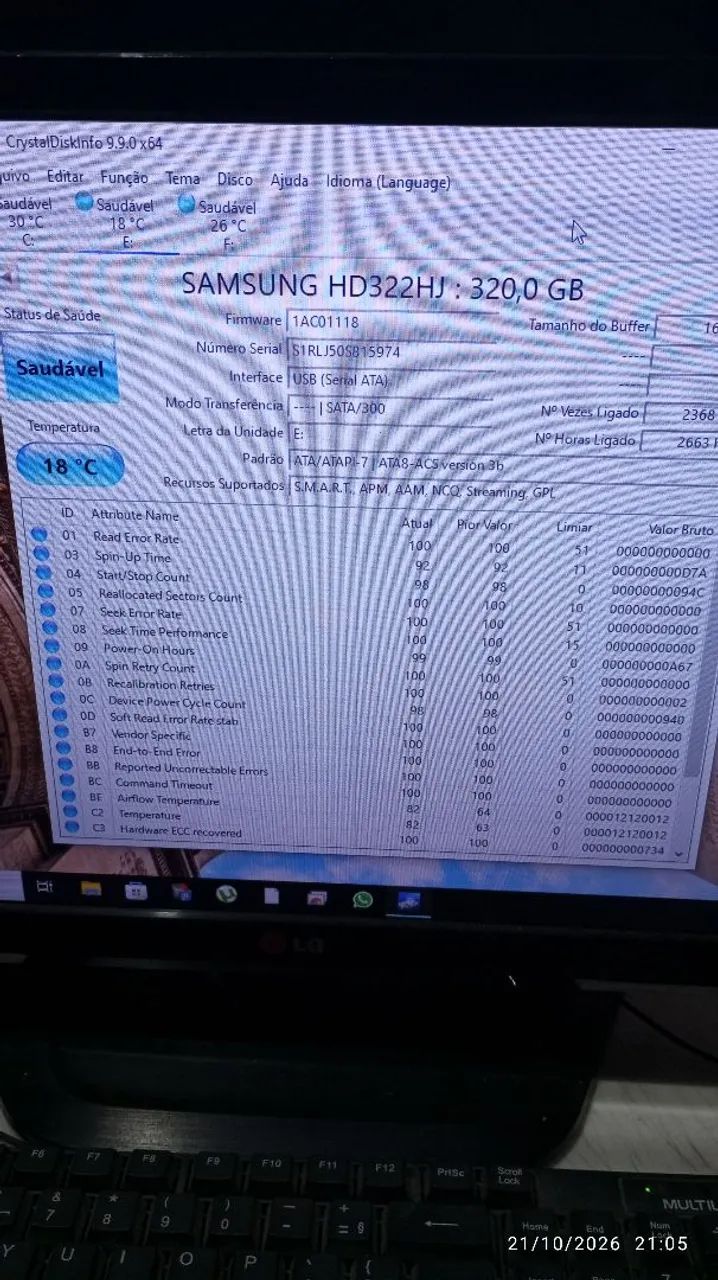 HD Samsung 320gb