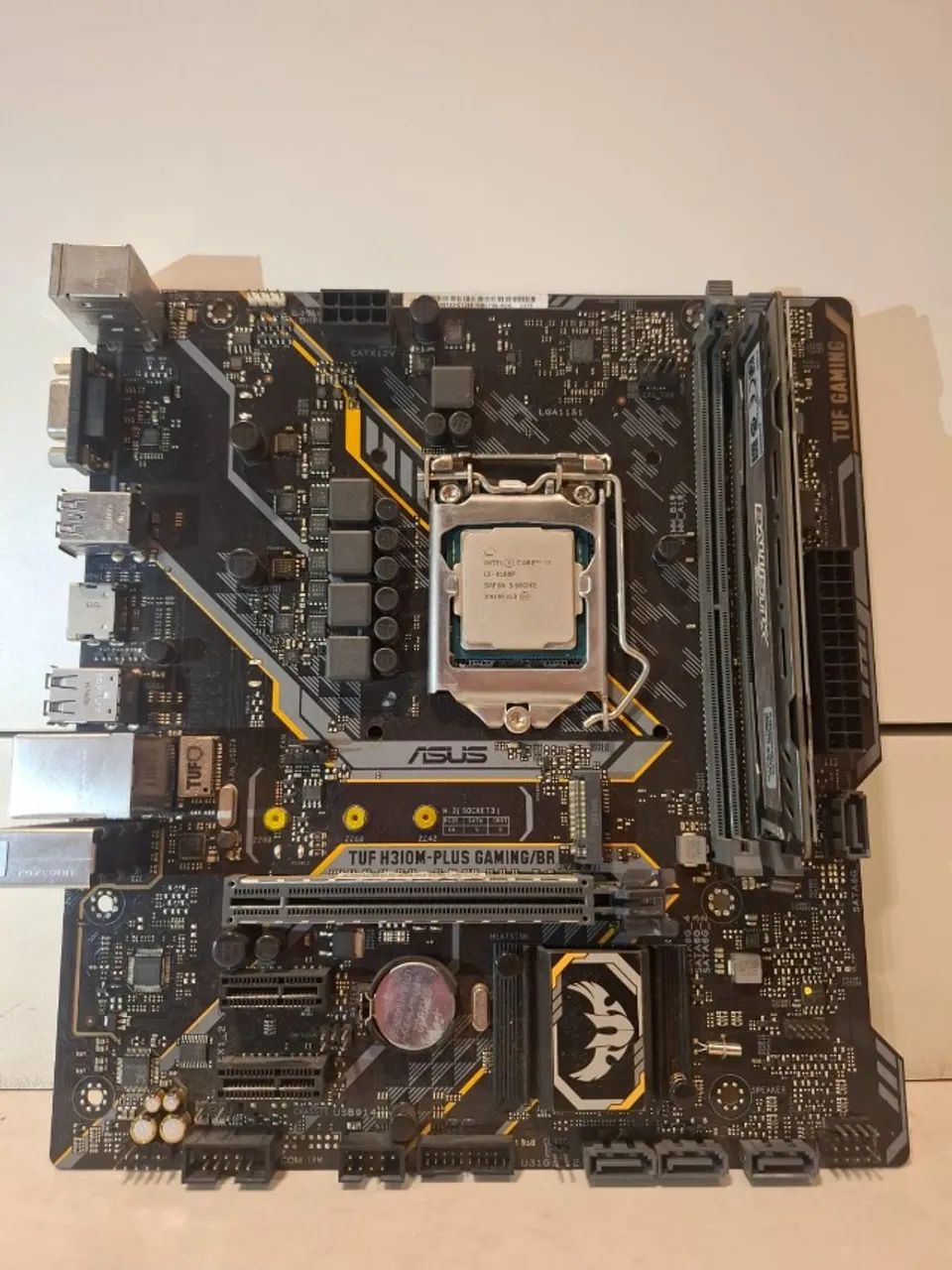 Kit Upgrade Intel I3-9100F, Placa Mãe Asus H310M-PLUS - Foto 5