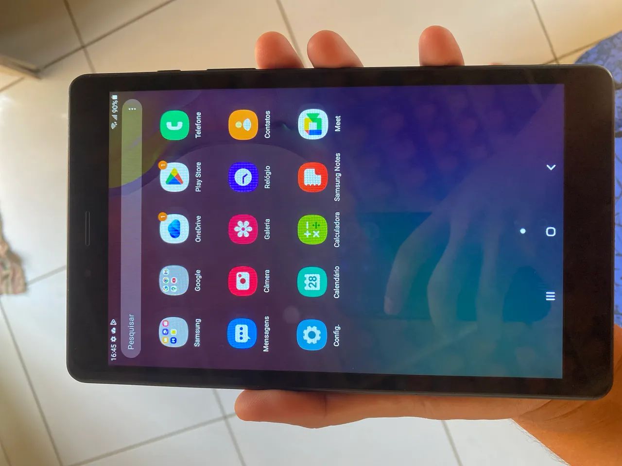 Tablet Samsung A 8.0 32GB pega chip e cartão  - Foto 6