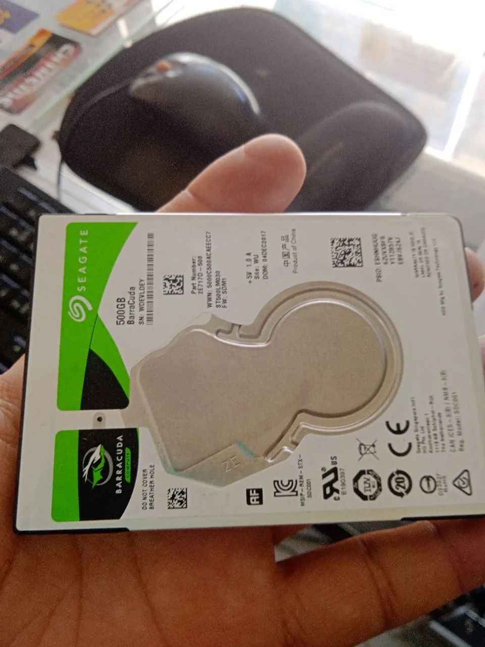 Hd 500 gigas Seagate ultraslin zero - Foto 2