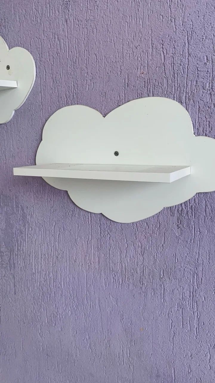 2 Prateleiras em Formato de Nuvem  - Foto 2