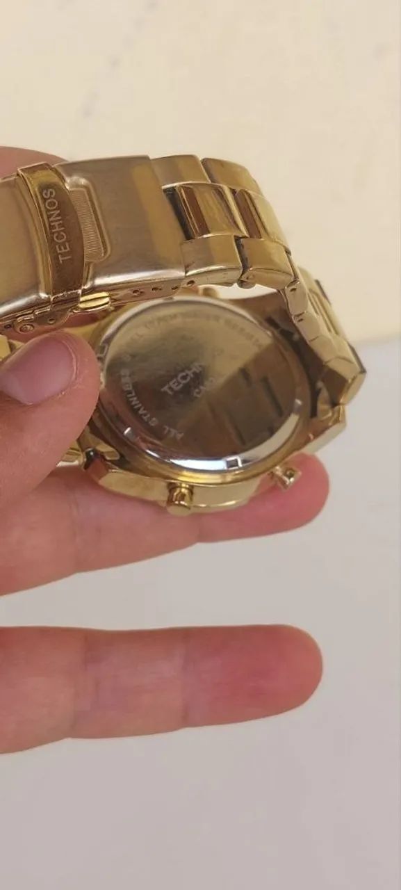 Relógio Technos dourado 2 em 1 - Foto 3