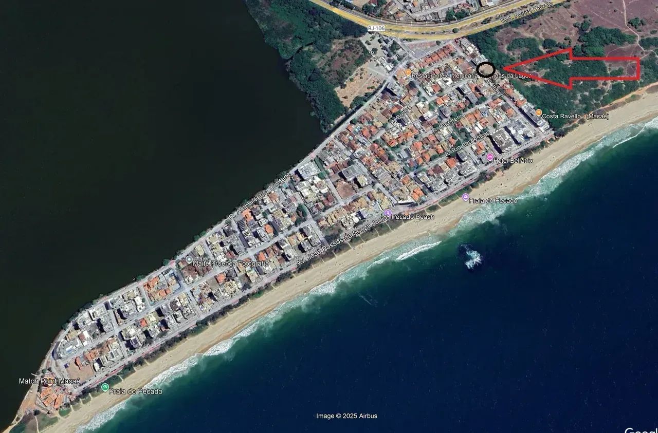 Lote com 450 M², plano, na Praia do Pecado - Macaé - RJ