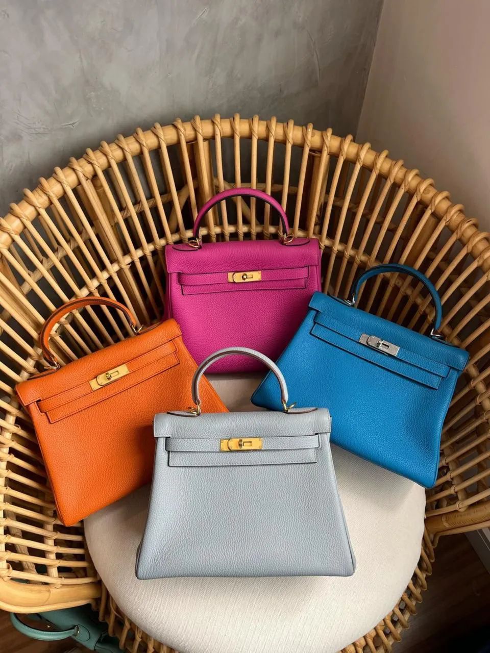Bolsa Hermes Kelly 20 cm  - Foto 5