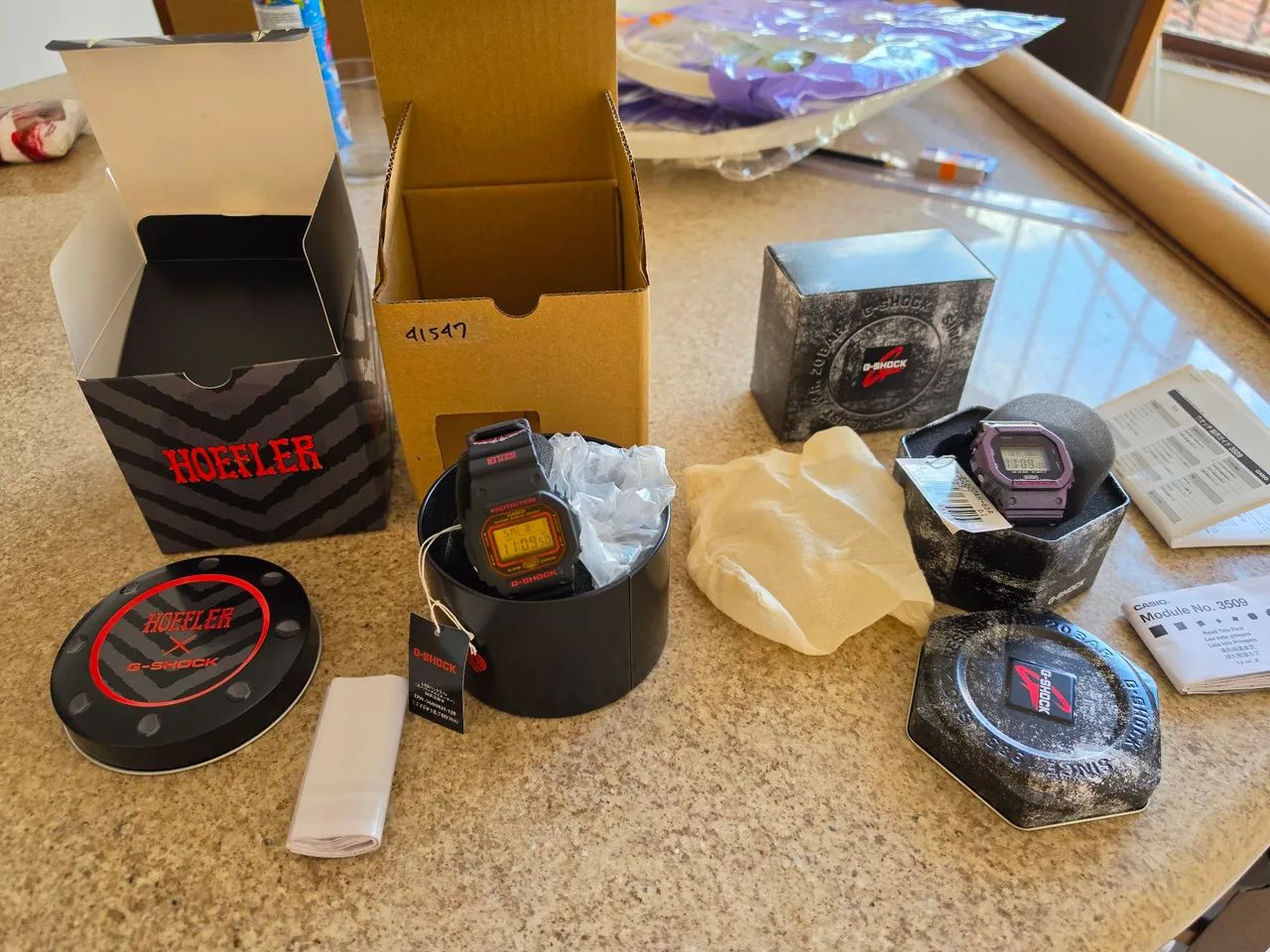 Relogios Casio Gshock edições especiais