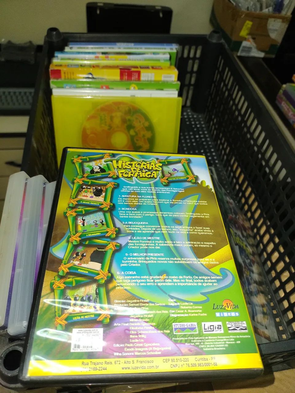 Dvd Infantil Smilinguido, original, bom estado. E outros. - Foto 3