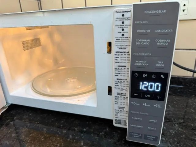 microondas electrolux 23l branco efficient me23b - Foto 4