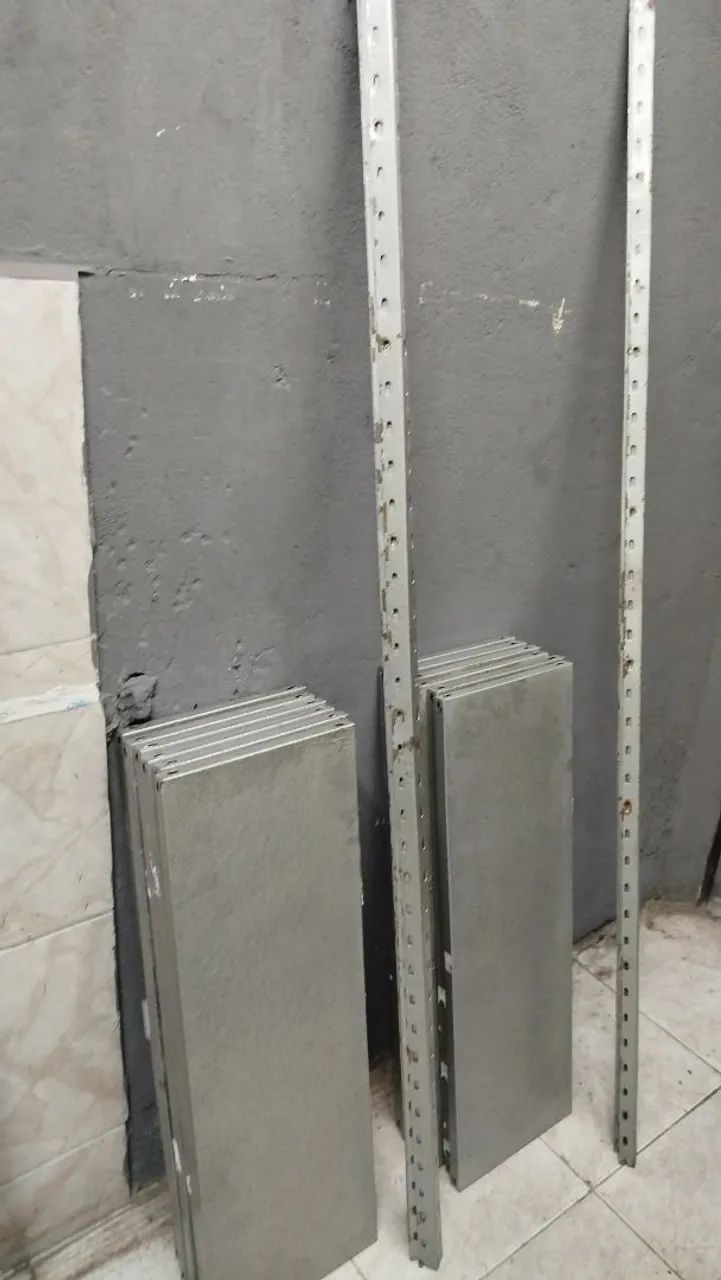 Prateleira de aço usada  - Foto 2