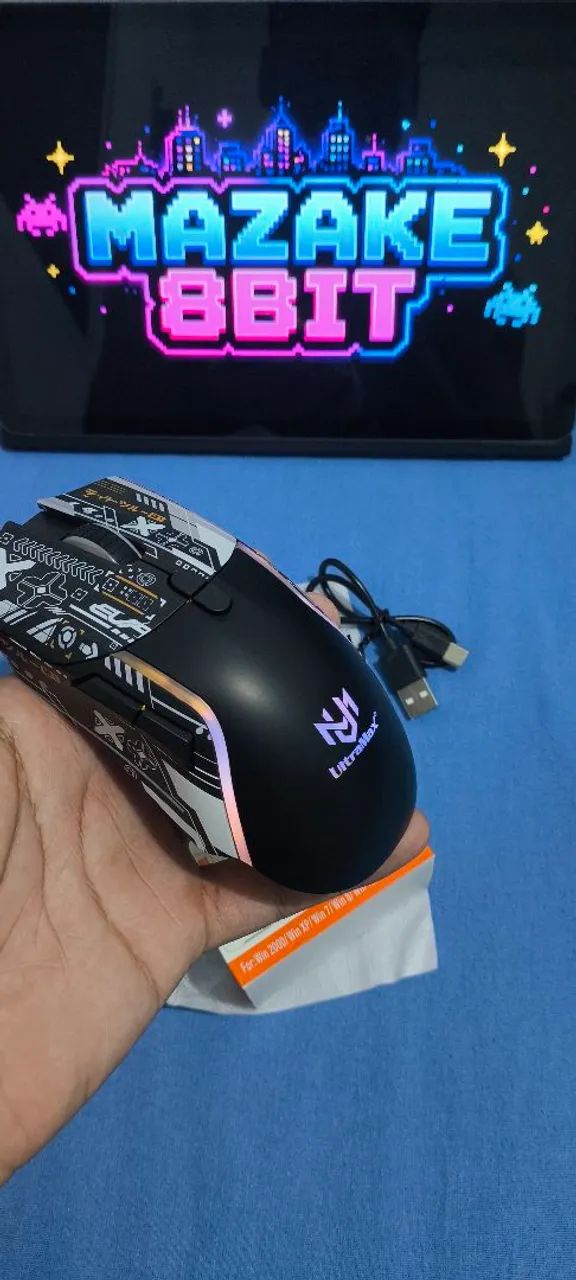Mouse Gamer Sem Fio - Foto 2