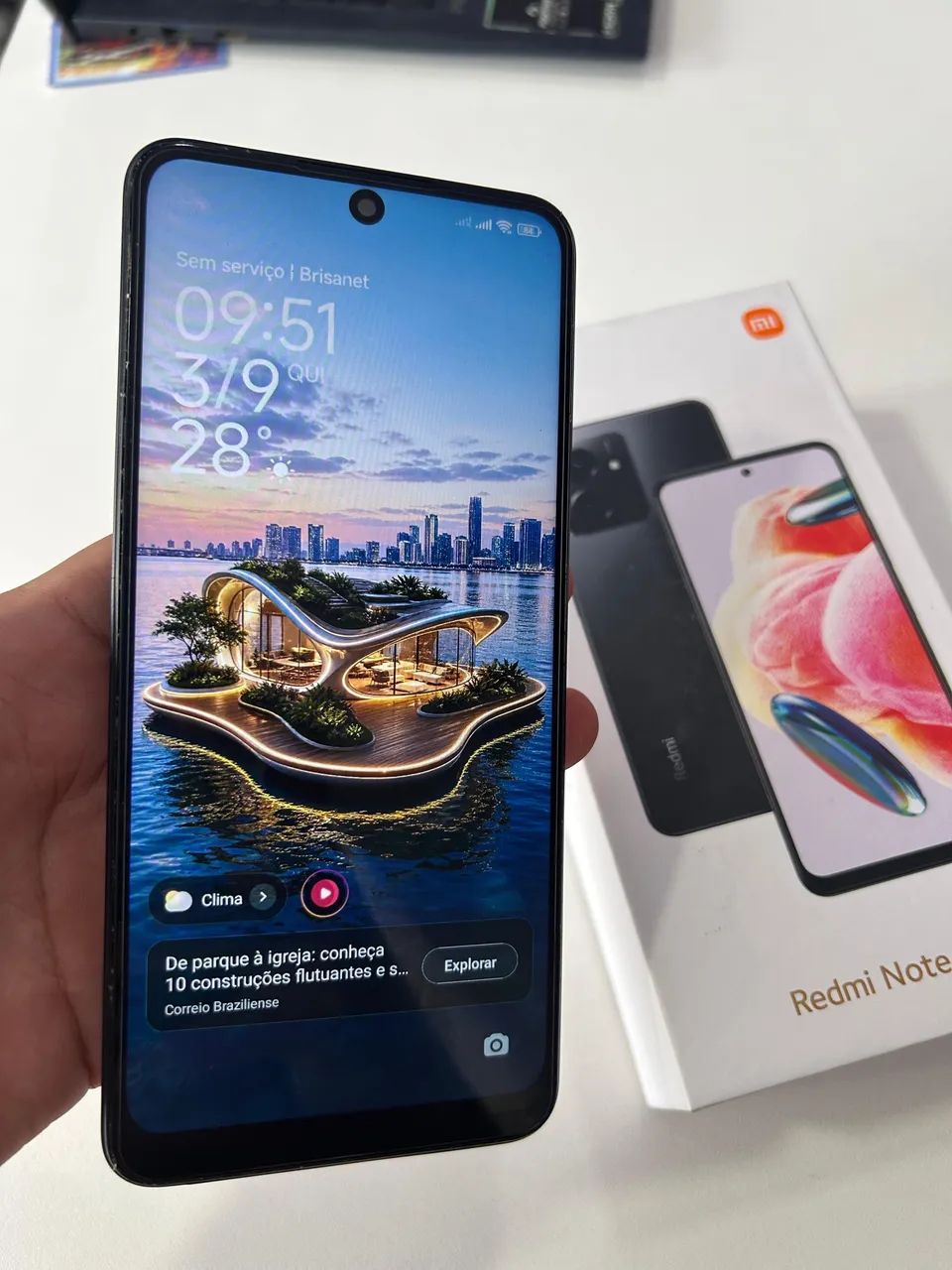 Celular Redmi note 12 128 gigas 