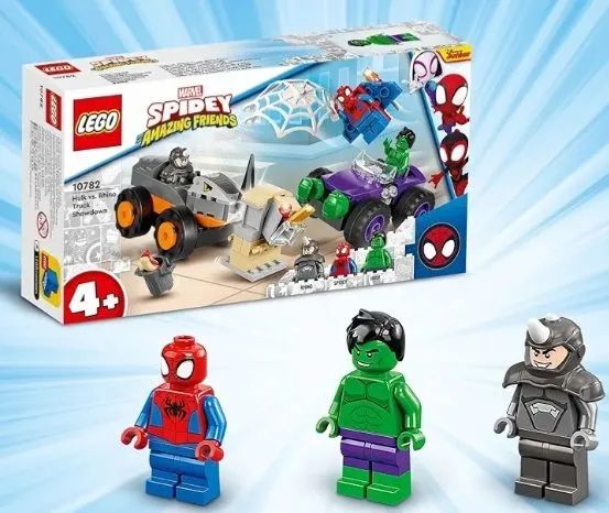 Lego Homem Aranha e Hulk