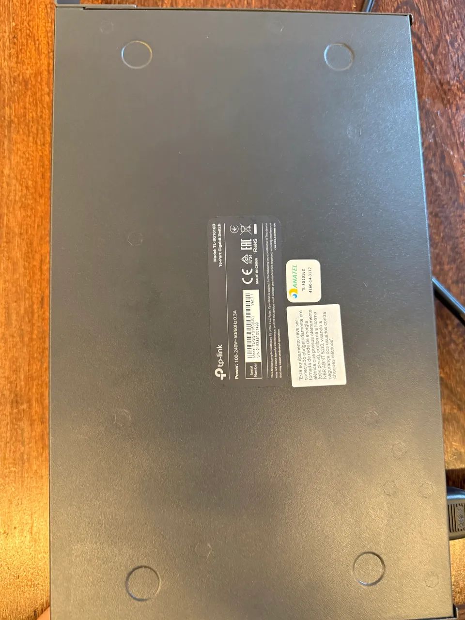     TP-Link TL-SG1016D - Switch Gigabit de 16 portas - Foto 3
