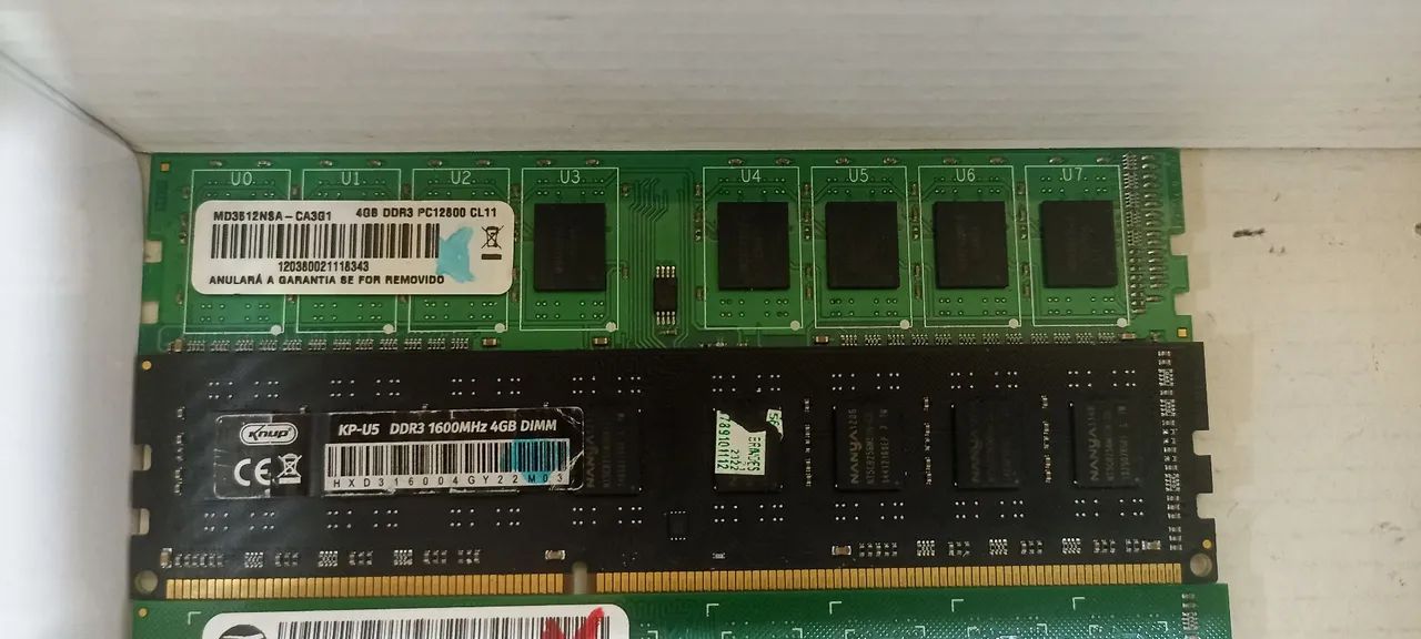 Memória ram ddr3 4gb - Memória RAM - Nova Brasília, Salvador