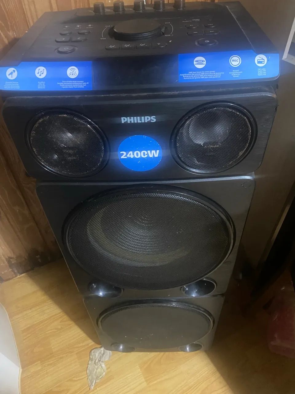 ? OPORTUNIDADE - CAIXA DE SOM PHILIPS 2400W ? - Foto 2