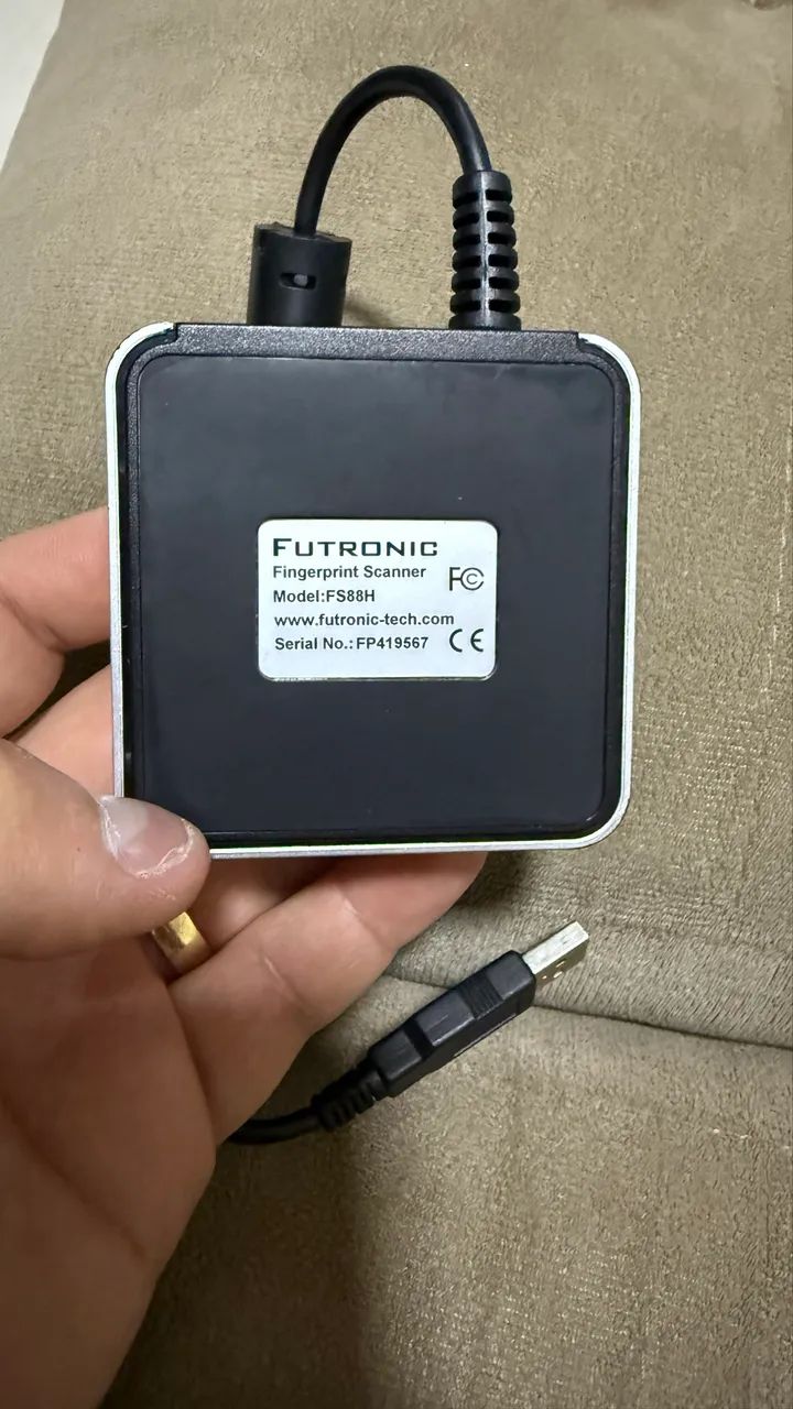 Leitor Biométrico Futronic FS88H - Foto 3