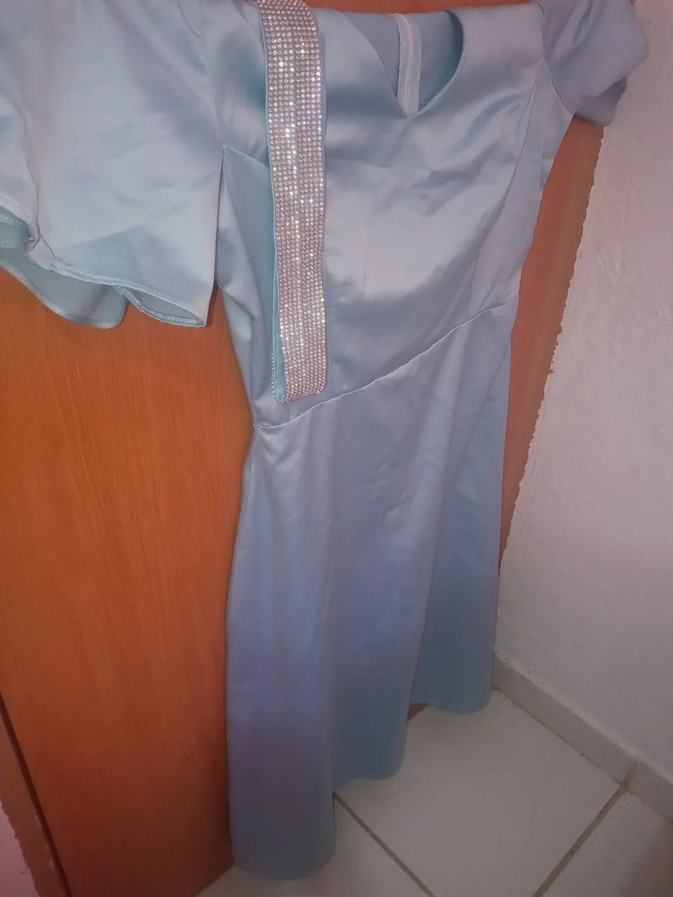 VENDO VESTIDO EVANGÊLICA (M) - Foto 2