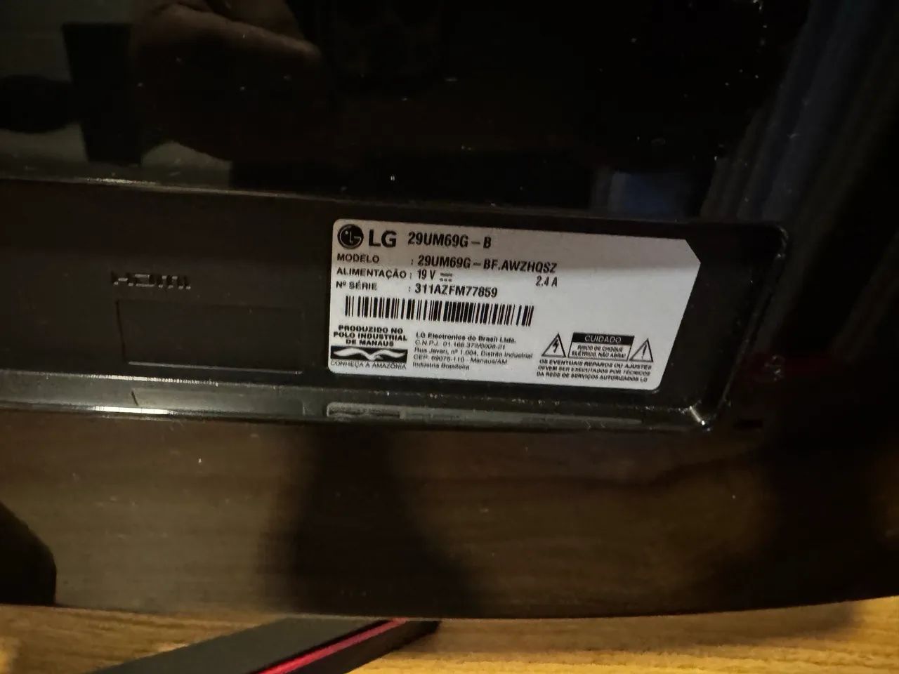 Monitor Widescreen LG sem uso - Foto 4