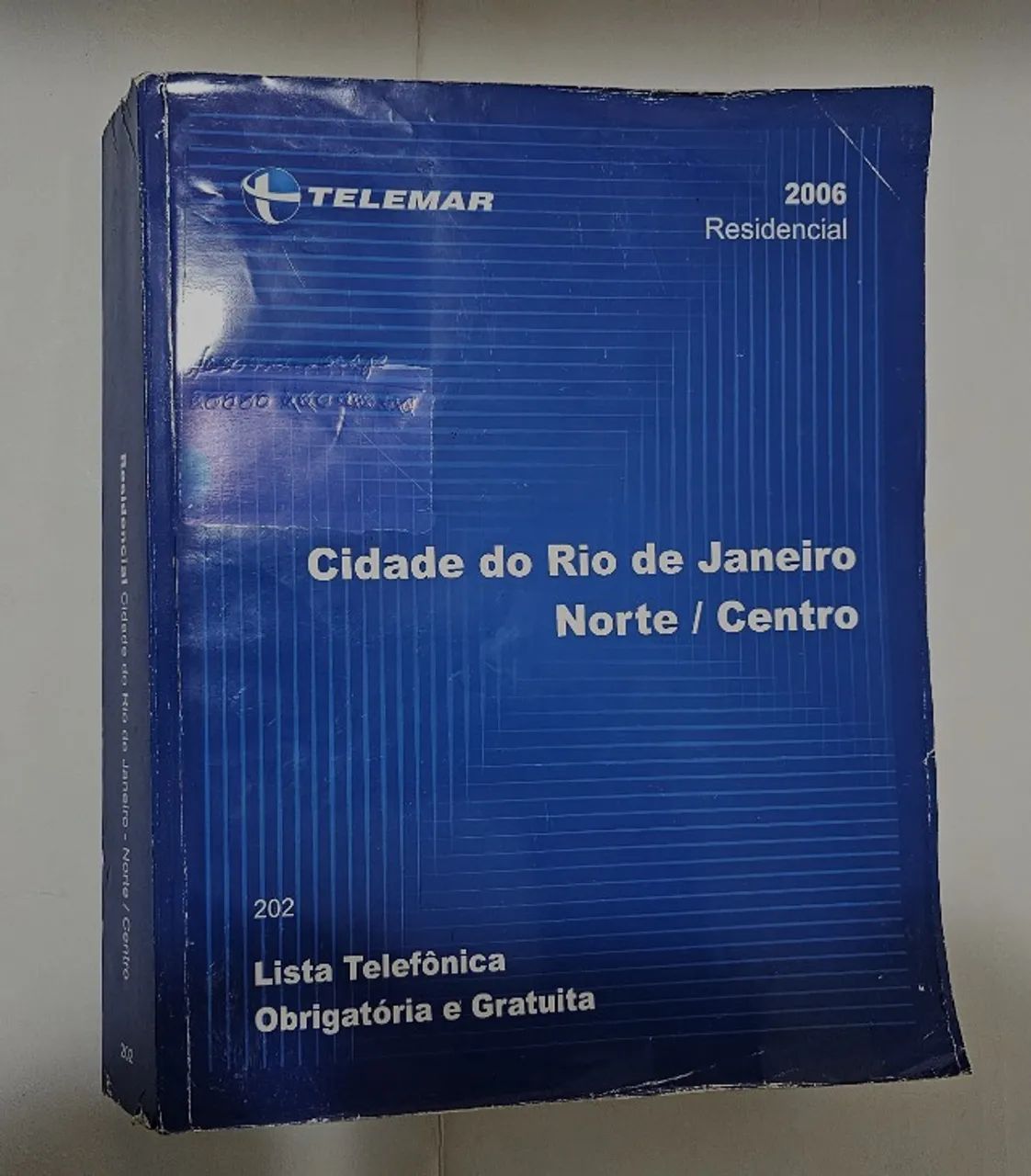Rio: Lista telefônica antiga