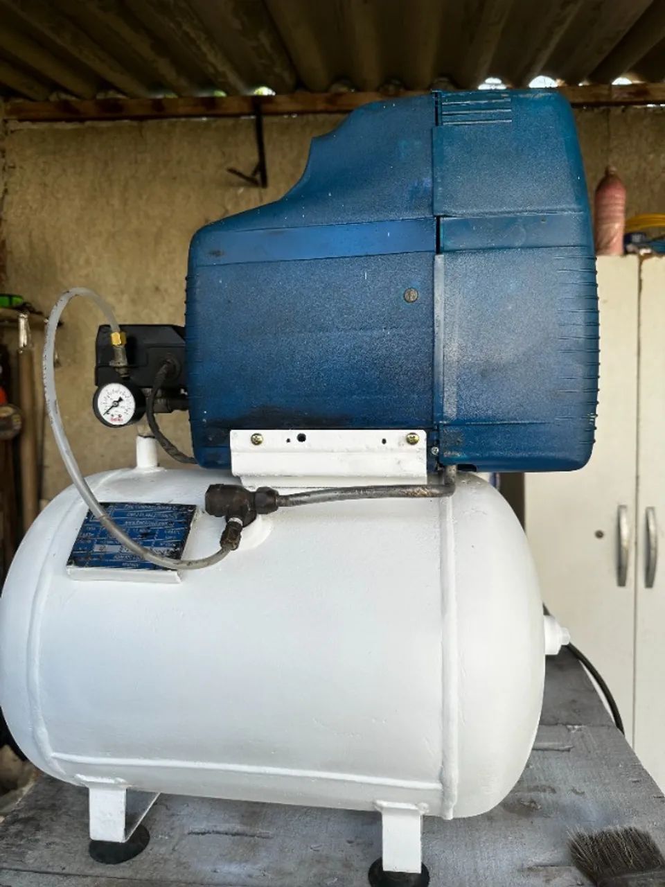 Compressor Odontológico FIAC 30 Litros Reformado e Testado - Foto 4