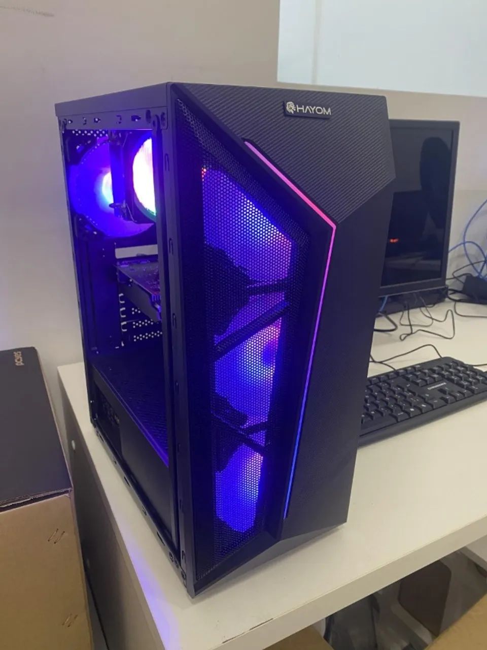 Pc gamer Intel Core I7 10700F 16gb ram Nvme 500GB RTX 3050 6GB- Loja física - Foto 2