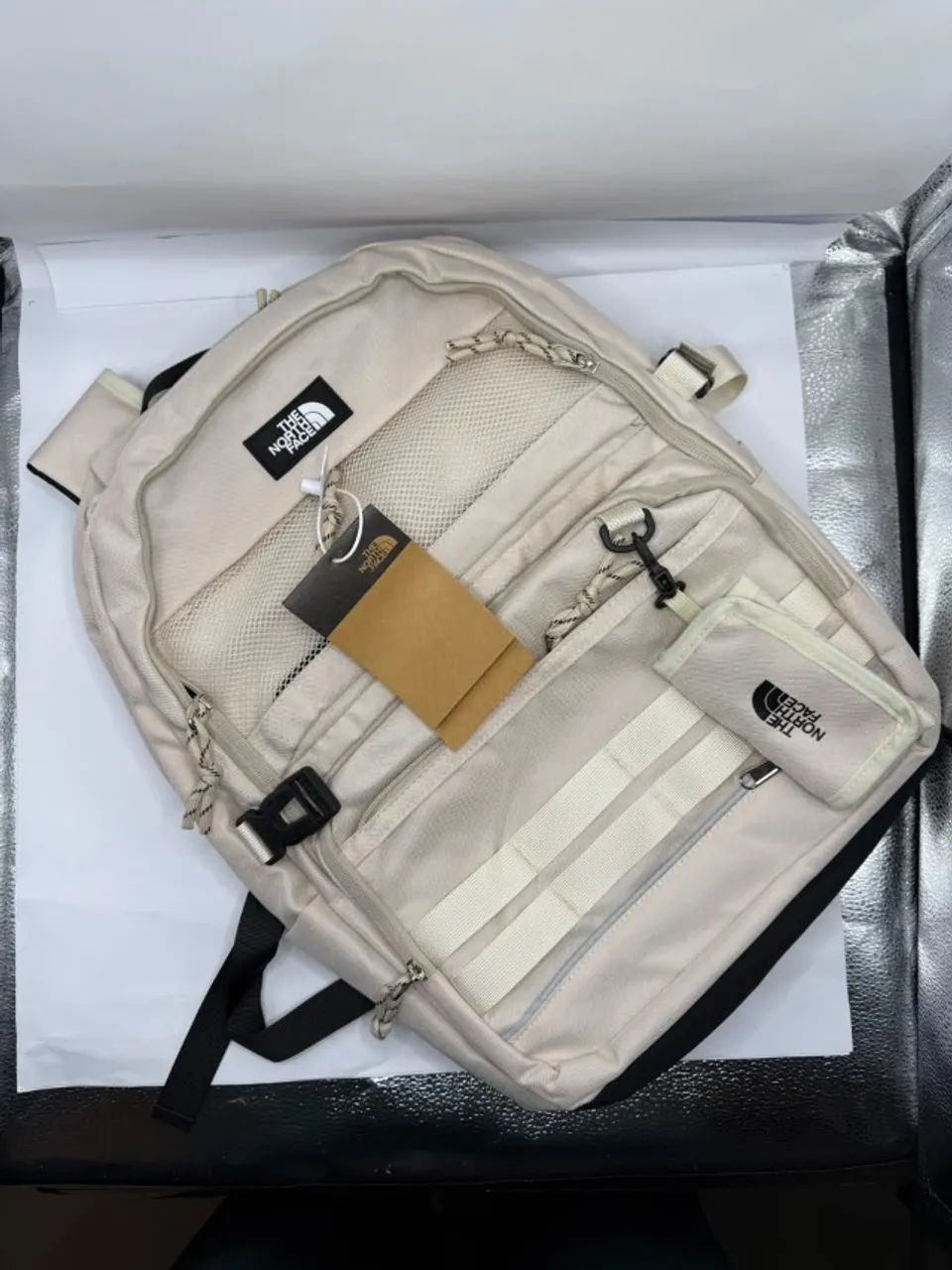 Mochila The North Face Bege - Foto 2