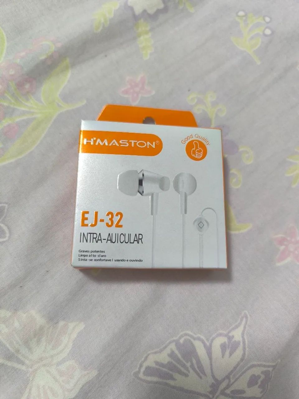 FONE H?MASTON EJ-32 - SOM POTENTE E CONFORTÁVEL