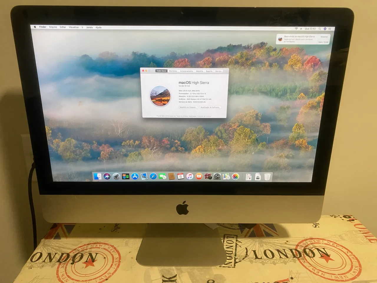 iMac 21,5 Mid 2010 EXPANDIDO para 1TB - Computadores e Desktops