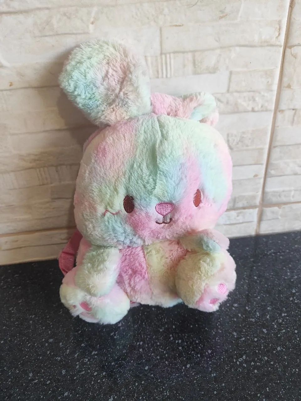 mochila de pelúcia infantil 