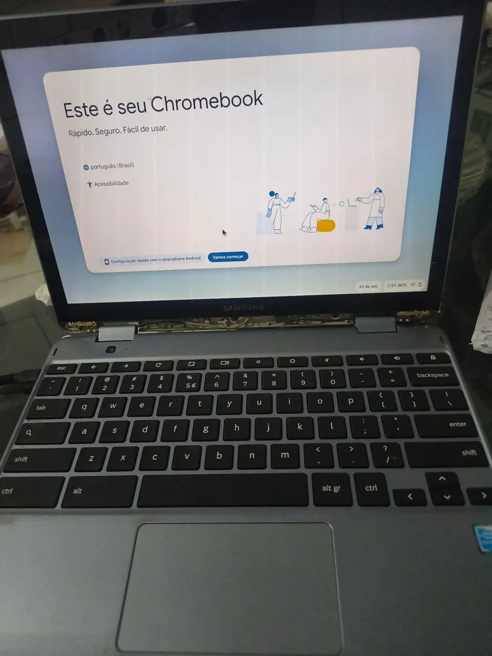 Vendo chromebook plus V2 Samsung 