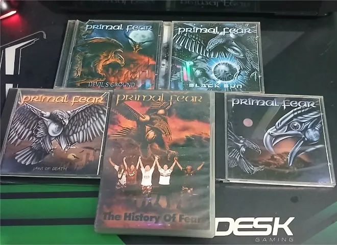 Coletania CD's PRIMAL FEAR - Raridade