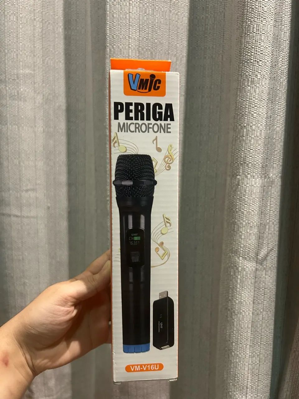 Microfone sem fio 