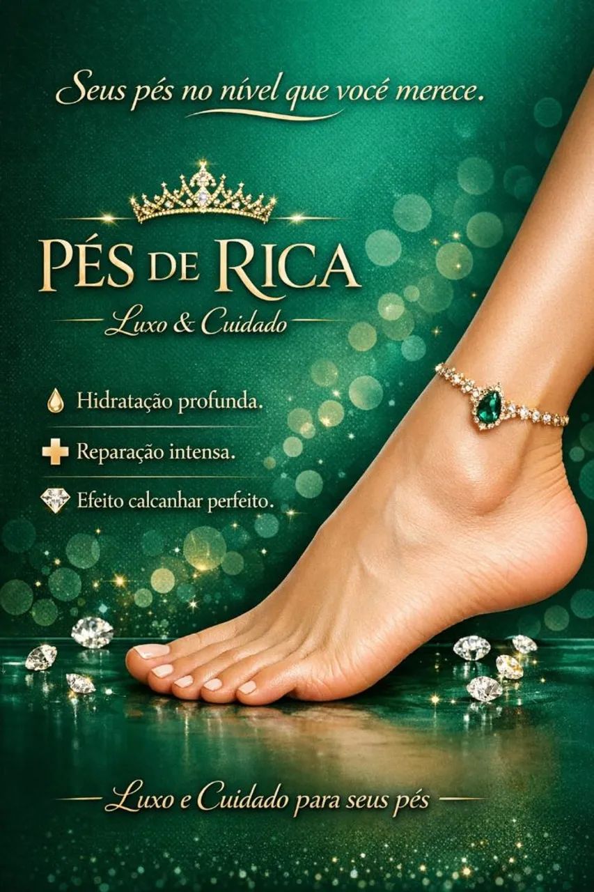 Creme milagroso para os pés 