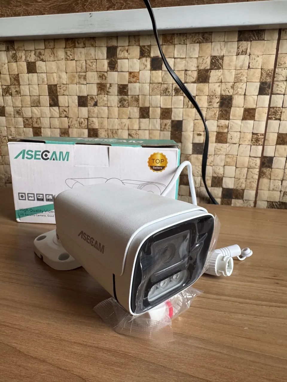 Câmera externa resistente à água full hd qualidade incrível  - Foto 2