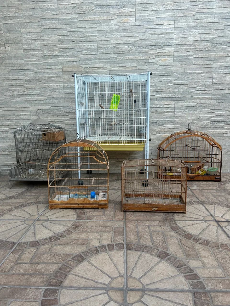 5 GAIOLAS DE PASSARINHOS, DESAPEGO!!