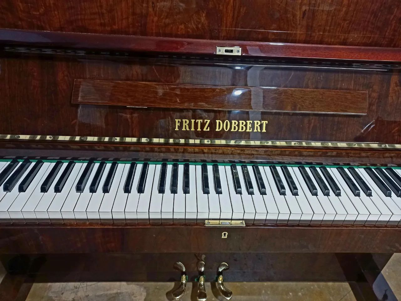 PIANO FRITZ DOBBERT RESTAURADO  - Foto 2