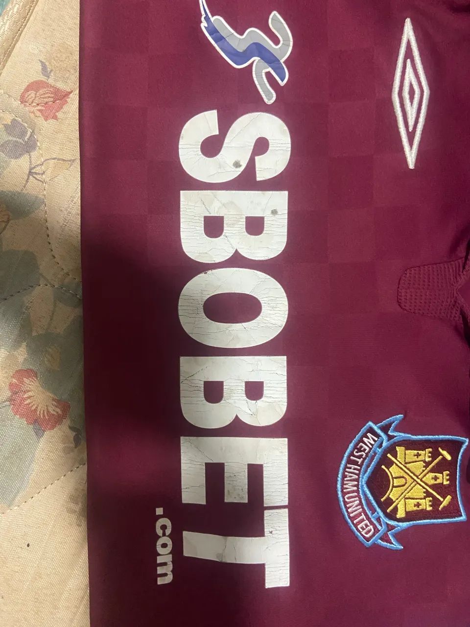 CAMISA WEST HAM 2009/10 - Foto 2